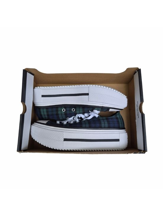 ⭐Converse Lift Double Stack Platform Plaid Sz 7 Mens shoes Sneaker Black A16517C main image 4